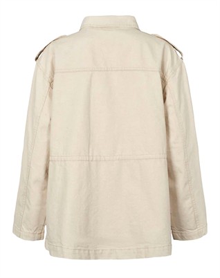 Feodora Denim Ecru Defense Jakke - Ecru